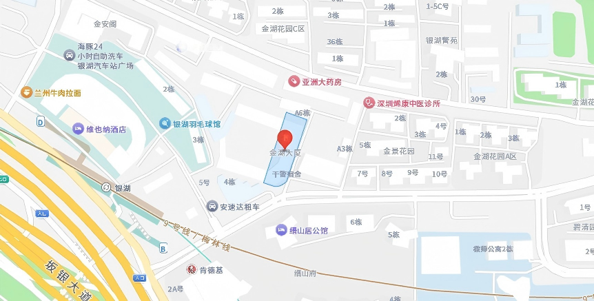 公司位置地图